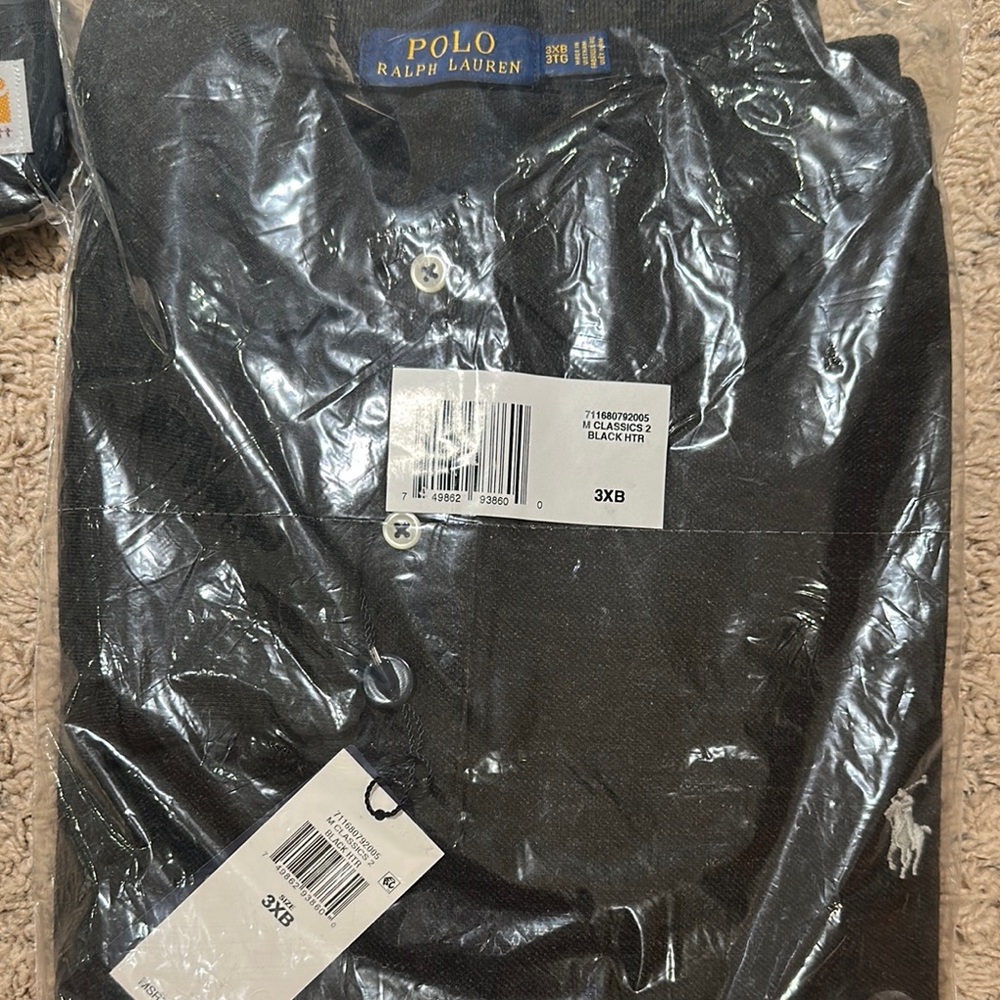 Never opened 3XL Polo Ralph Lauren long sleeve